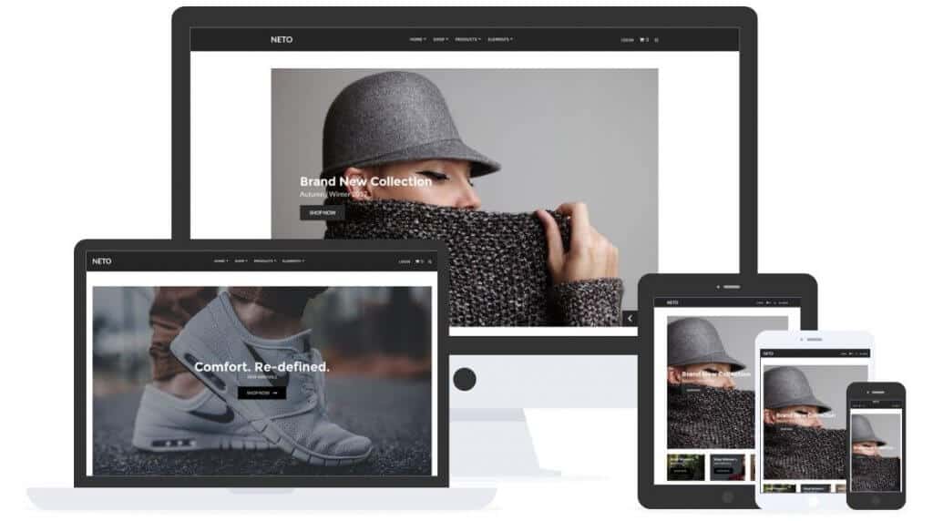 Neto, nr 6 van de WooCommerce themes