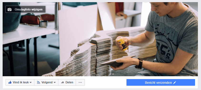 Facebook omslagfoto wijzigen