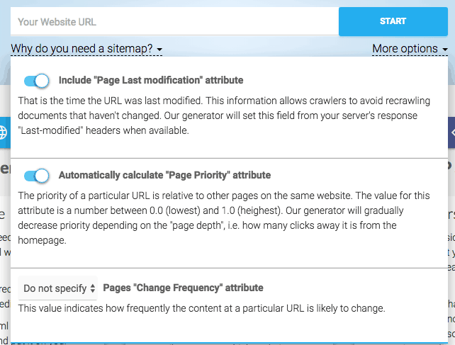 XML sitemap maken