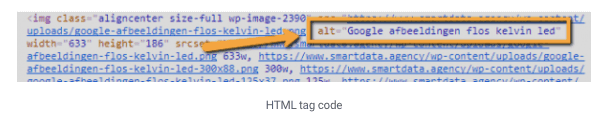 HTMl alt tag voorbeeld