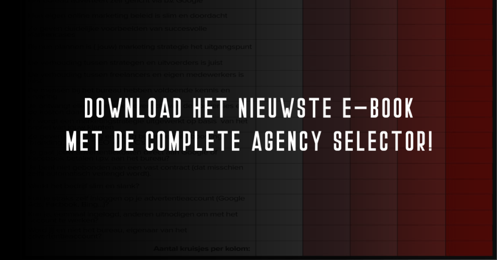 download het e-book met de agency selector