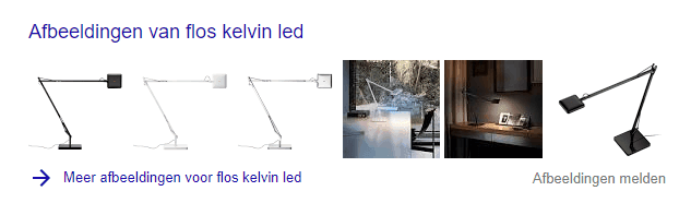 Google afbeeldingen flos kelvin led