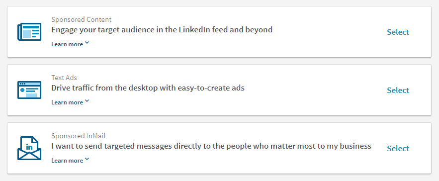 soorten advertenties